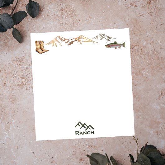 FFF Ranch Notitieblok