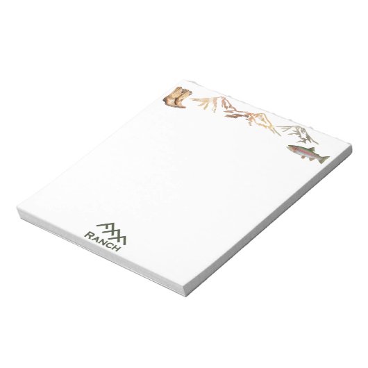 FFF Ranch  Notitieblok (Linkerzijde)
