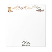 FFF Ranch Notitieblok (Voorkant)