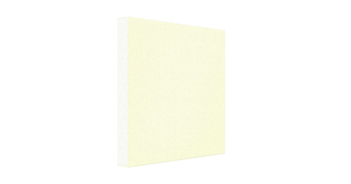FFFFCC Hex Code  Color Cream Vanilla Business Canvas Afdruk Zazzle.nl