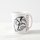 FFFFFFFFFUUUUUUUUUUU Rage mok (Voorkant rechts)