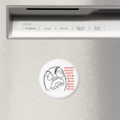 FFFFFFFUUUUUUU - Woede! Magneet (Insitu (Vaatwasser))