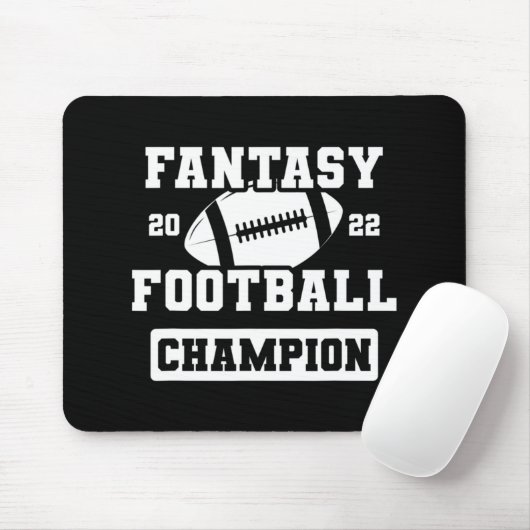 FFL League Champ Winner 2022 Fantasy Football Cham Muismat (Met muis)