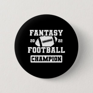 FFL League Champ Winner 2022 Fantasy Football Cham Ronde Button 5,7 Cm