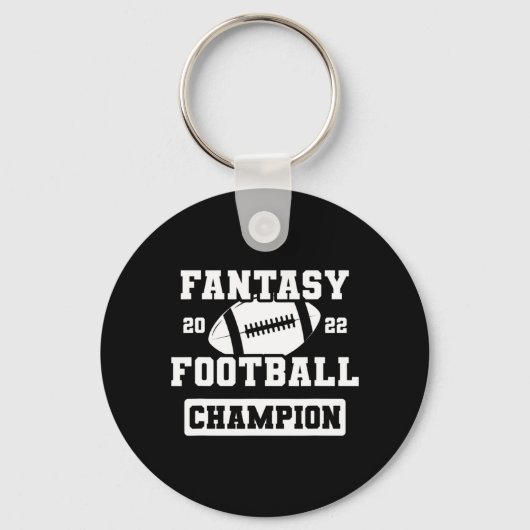 FFL League Champ Winner 2022 Fantasy Football Cham Sleutelhanger (Voorkant)