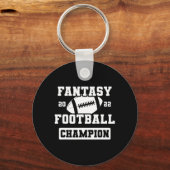 FFL League Champ Winner 2022 Fantasy Football Cham Sleutelhanger (Voorkant)