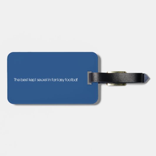 FFN-Bagagelabel Bagagelabel (Achterkant horizontaal)