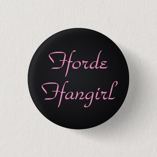 Fforde Ffangirl Ronde Button 3,2 Cm (Voorkant)