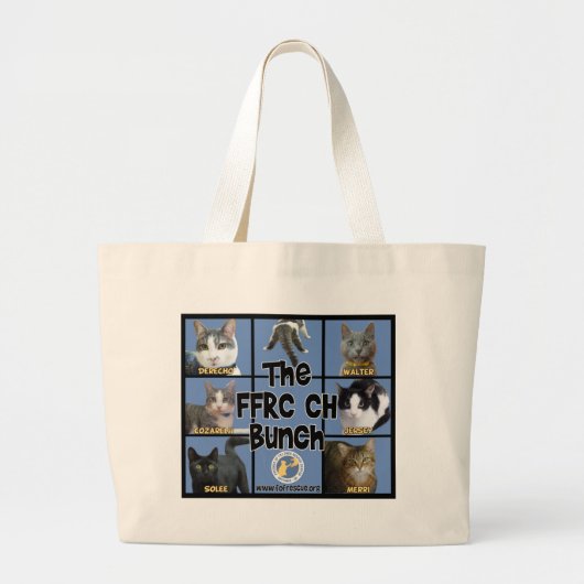 FFRC CH Bunch Grote Tote Bag (Voorkant)