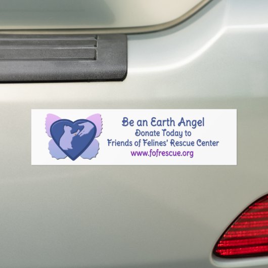 FFRC Earth Angels 2012 Bumpersticker (Op auto)