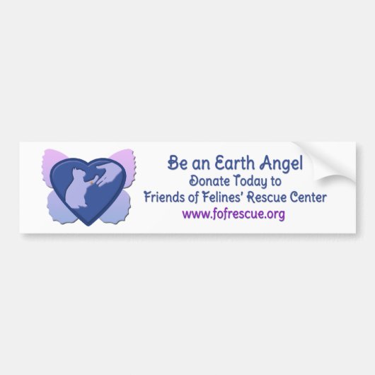 FFRC Earth Angels 2012 Bumpersticker (Voorkant)
