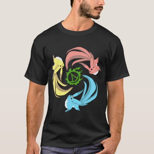FFXIV Summoner - Carbuncles T-shirt (Voorkant)