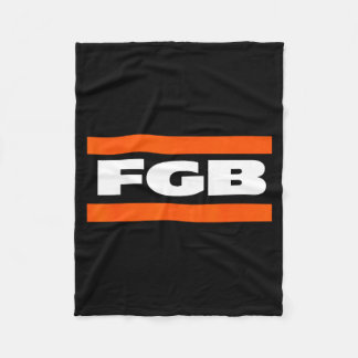 Fgb F Green Bay  Fleece Deken
