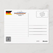 FGS Hessen (F-221) Briefkaart (Achterkant)