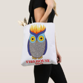 FH Blue Owl Canvas tas (Dichtbij)