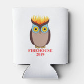 FH bruine uil Koelbox Blikjeskoeler (Achterkant)