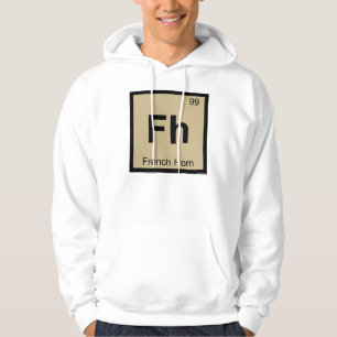 Fh - Franse Hoorn Muziek Chemie Periodiek Systeem Hoodie
