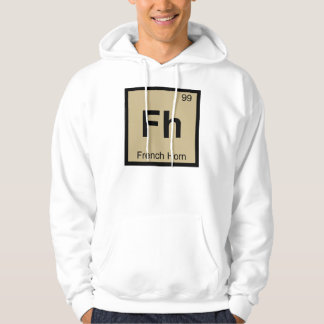 Fh - Franse Periodieke Tabel van de Muziekchemie i Hoodie