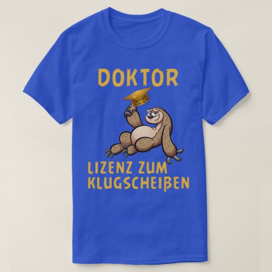 FH Uni Doktor Promotion 2020 afstuderen gift T-shirt (Design voorkant)