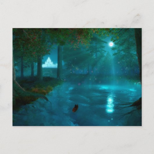 Fhantasieten: naar het Briefkaart van het Fairy Pa (Voorkant)