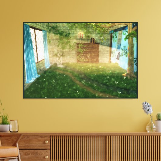 Fhantasiets: into Fairy Land Canvas Print (Insitu (Woonkamer))