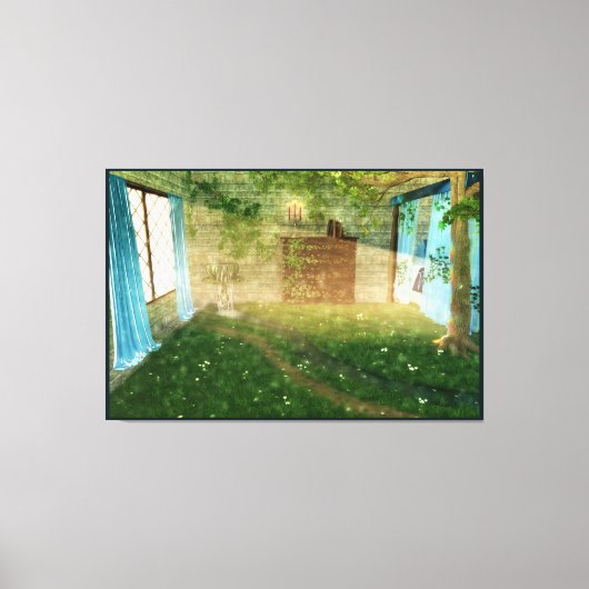 Fhantasiets: into Fairy Land Canvas Print (Voorkant)