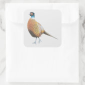 Fheasant 2012 vierkante sticker (Tas)
