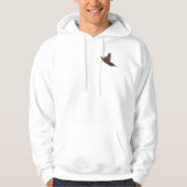 Fheasant in Flight Mannen Hooded Sweatshirt (Voorkant)