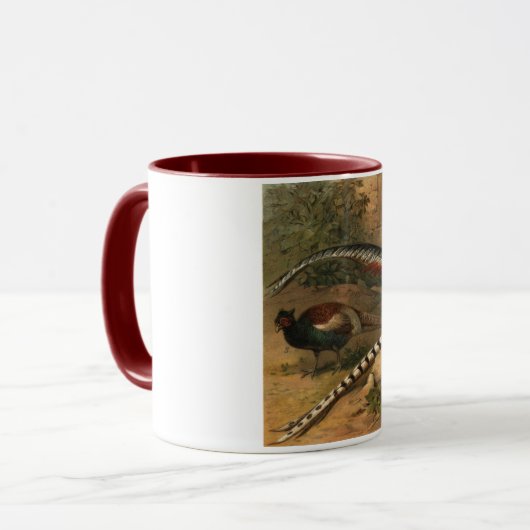 Fheasants Ringer Ceramic Mok (Voorkant links)