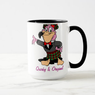 Fhiligus Fromley   Quirky Classic Cartoon Mok