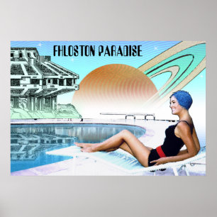 Fhloston Paradise ~ Interplanetair reizen Poster