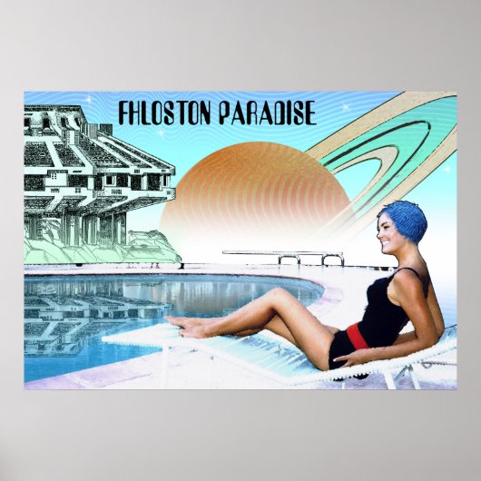 Fhloston Paradise ~ Interplanetair reizen Poster (Voorkant)