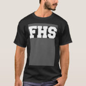 FHS High School Senior Spirit Week Pride Pep Rally T-shirt (Voorkant)