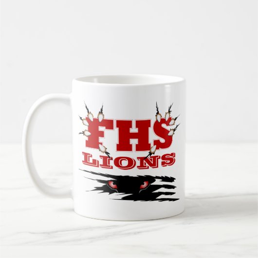 FHS Lions Koffiemok (Links)