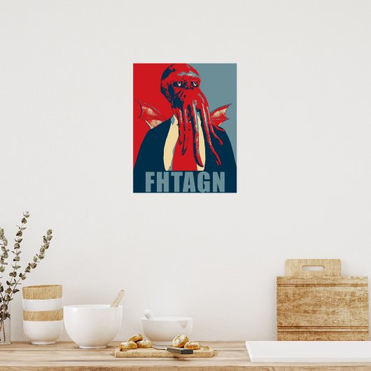 Fhtagn Poster (Keuken)