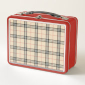 Fiambrera con estampado tartan (Voorkant)