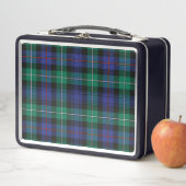 Fiambrera con estampado tartan (In situ)
