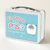 Fiambrera│El amor y los postres (Achterkant)