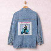 "Fiamma" "Corsa Elegante" – Elegante rit Denim Jacket (Hangar)