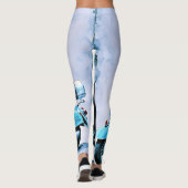 "Fiamma" "Corsa Elegante" – Elegante rit Leggings (Achterkant)