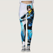 "Fiamma" "Corsa Elegante" – Elegante rit Leggings (Voorkant)