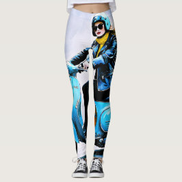 "Fiamma" "Corsa Elegante" – Elegante rit Leggings