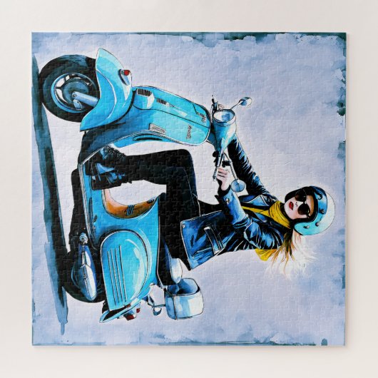 "Fiamma" "Corsa Elegante" – Elegante rit Legpuzzel (Horizontaal)