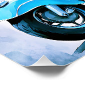 "Fiamma" "Corsa Elegante" – Elegante rit Perfect Poster (Hoek)