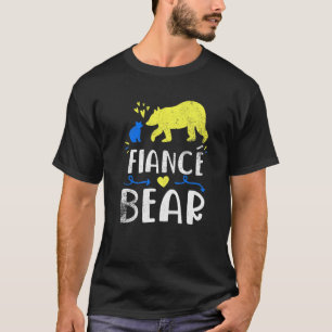 Fiancé Beer familie komt overeen met syndroom-awar T-shirt