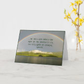 Fianna en Tír na Ón Sympathy Card Kaart (Gele Bloem)