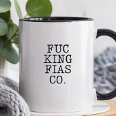 Fiasco Grappig & Sarcastisch Minimalistisch Vet Mok
