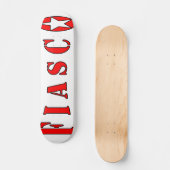 fiasco-skateboard persoonlijk skateboard (Voorkant)