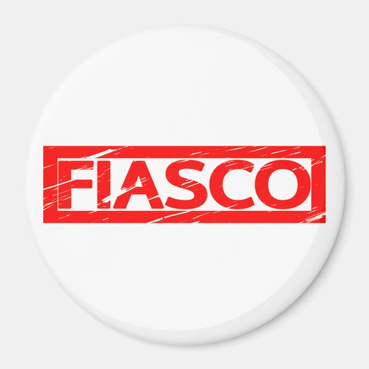 Fiasco Stamp Magneet (Voorkant)