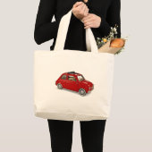 fiat500 grote tote bag (Voorkant (product))